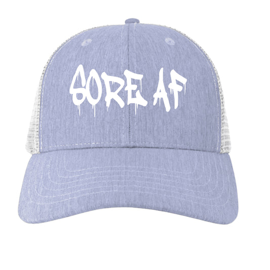 HTHR PURPLE/ WHITE - FRONT
