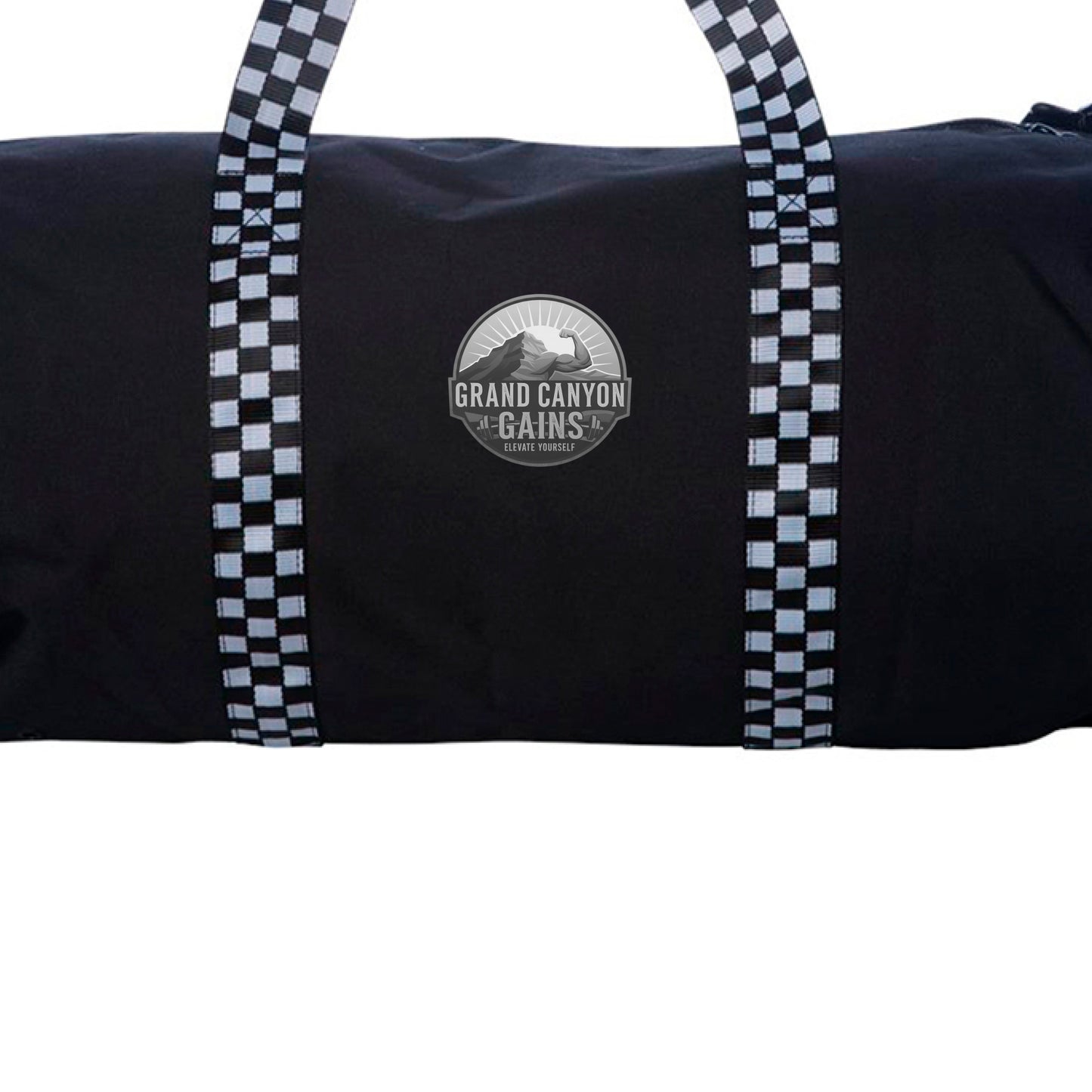 Black/ Checker Strap - FRONT