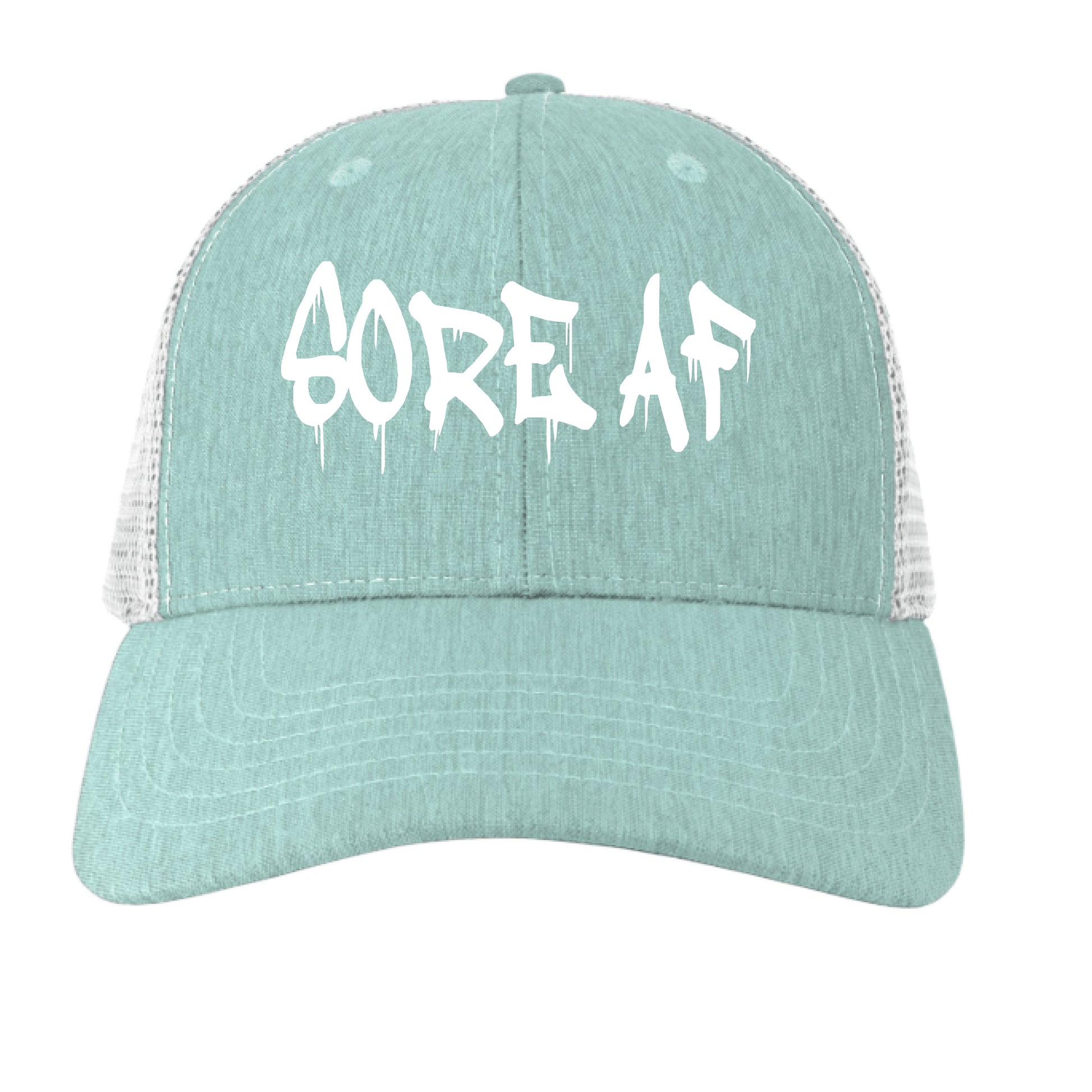 HTHR SEAFOAM/ WHITE - FRONT